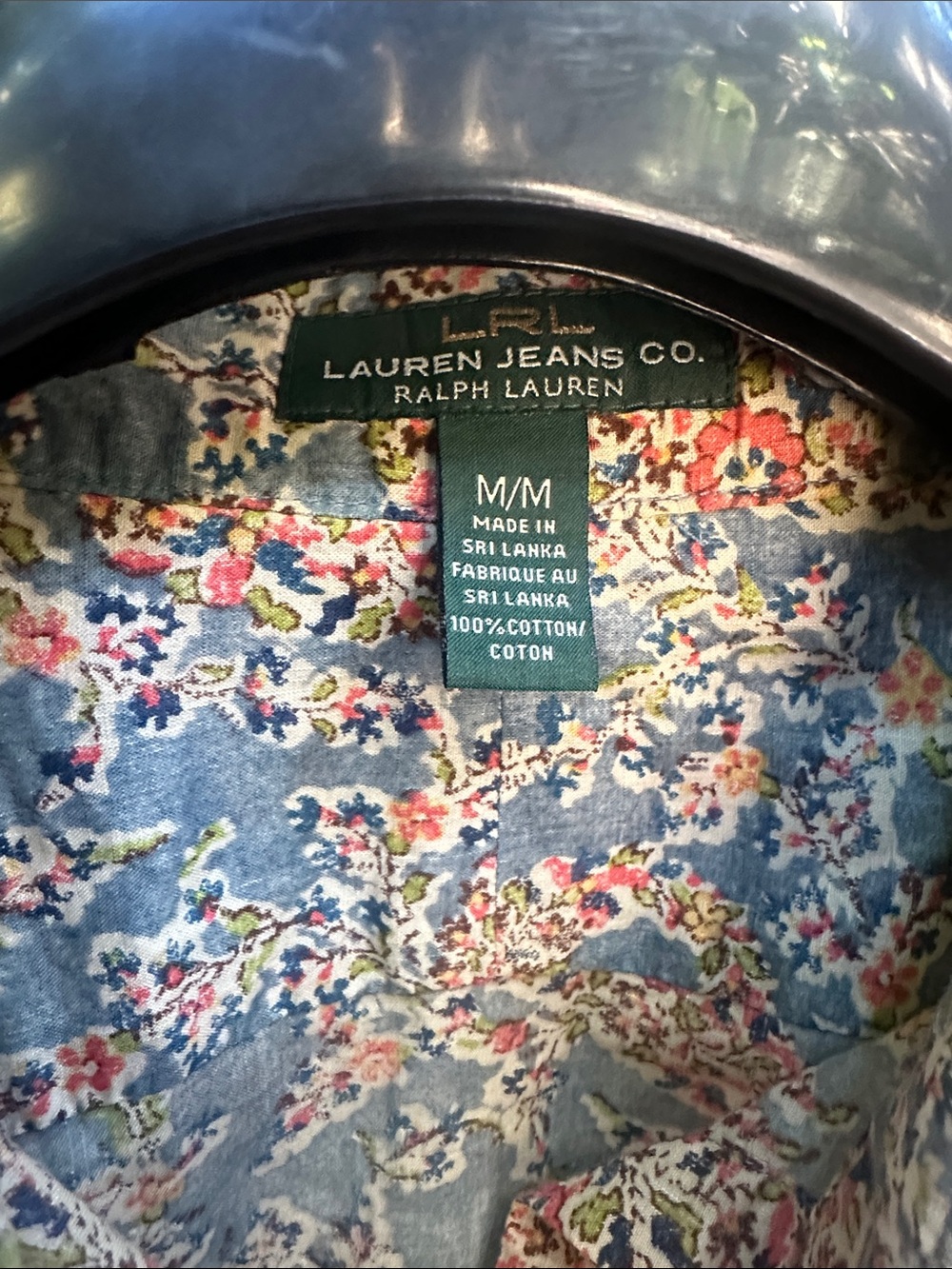 Lauren Jeans Co Ralph Lauren Floral Shirt - Picture 3 of 8
